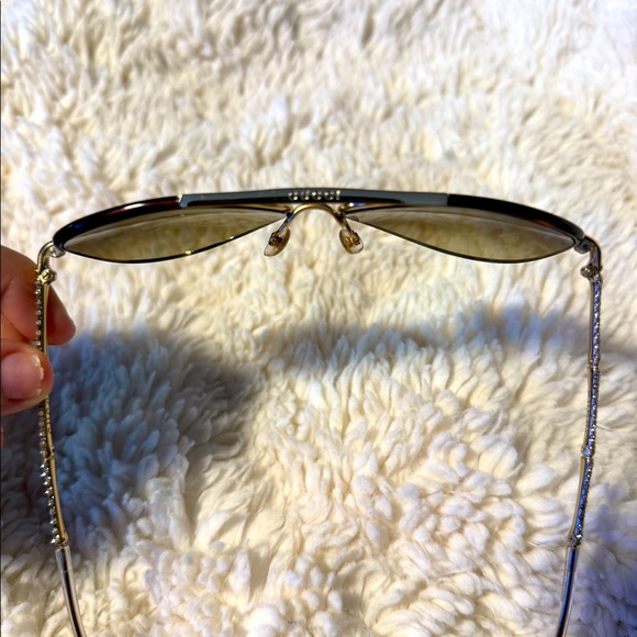 Gucci rhinestone sunglasses
